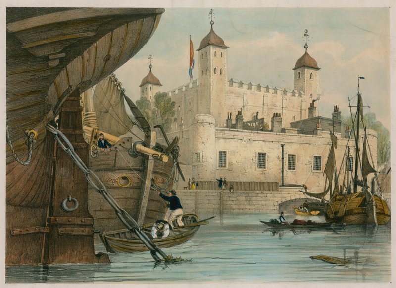Tower of London autorstwa English School