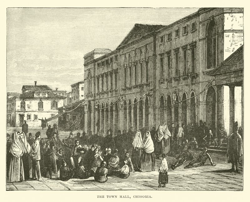 Ratusz, Chioggia autorstwa English School