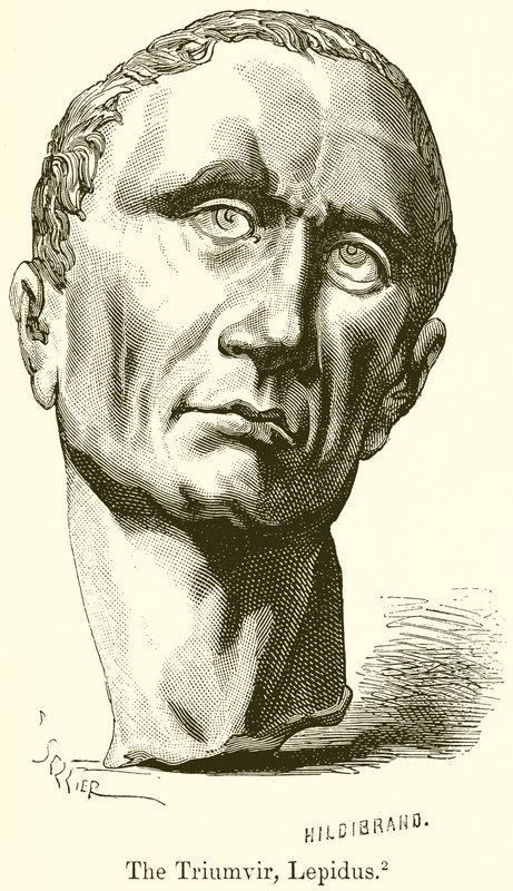 Triumwir, Lepidus autorstwa English School