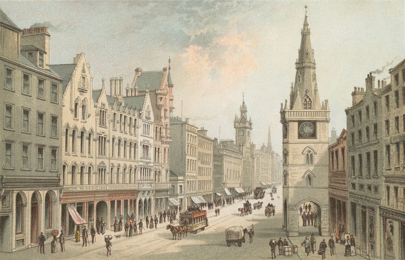 Trongate - Glasgow autorstwa English School