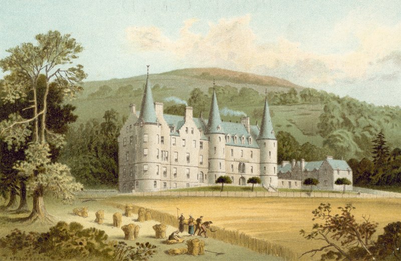 The Trossachs Hotel, Szkocja autorstwa English School