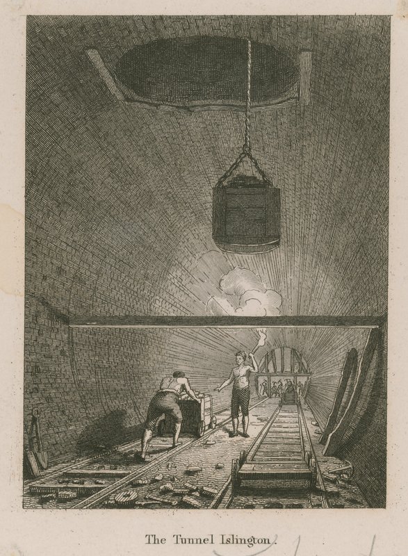 Tunel, Islington, Londyn autorstwa English School