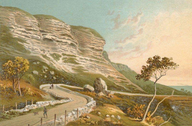 Undercliff Road — wyspa Wight autorstwa English School