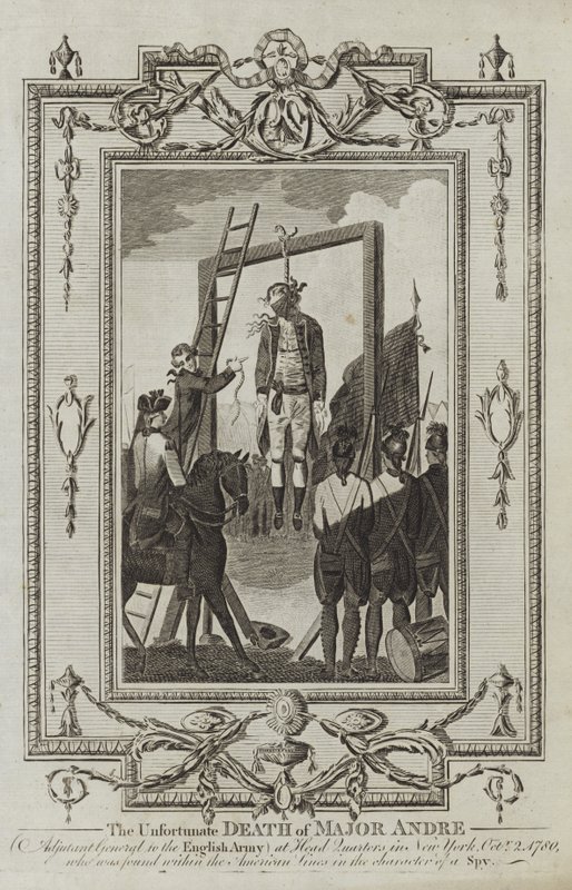 Niefortunna śmierć majora Andre autorstwa English School
