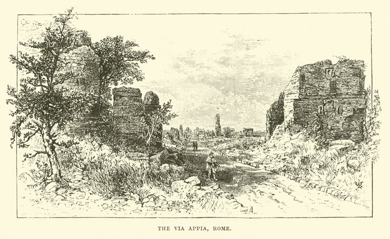 Via Appia, Rzym autorstwa English School
