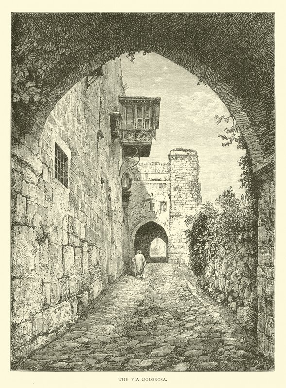 Via Dolorosa autorstwa English School
