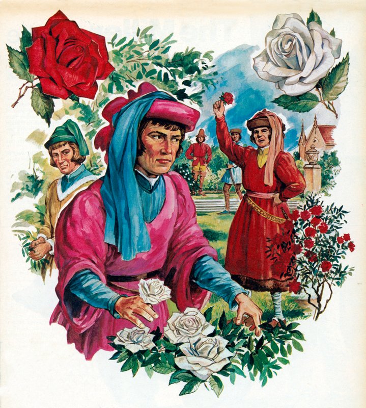 Wojna Róż autorstwa English School
