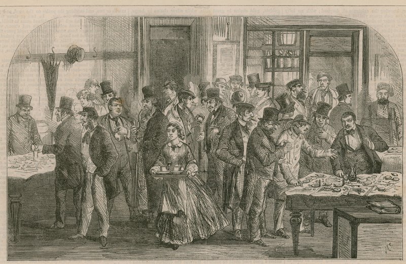 Targi zegarków, Houndsditch autorstwa English School