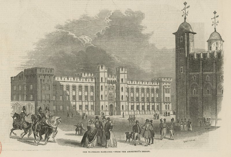 Koszary Waterloo autorstwa English School