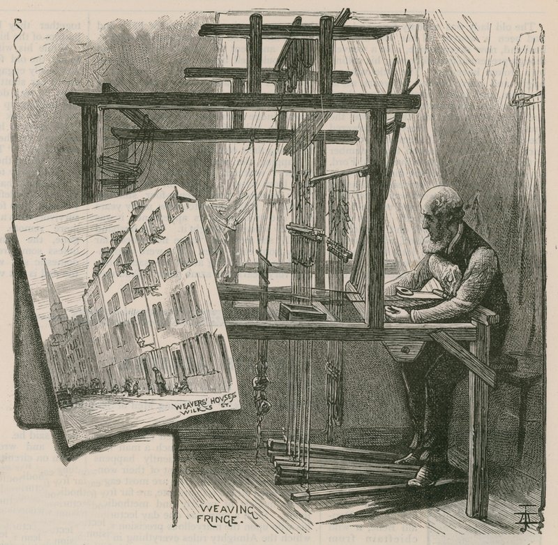 Tkacze Spitalfields autorstwa English School