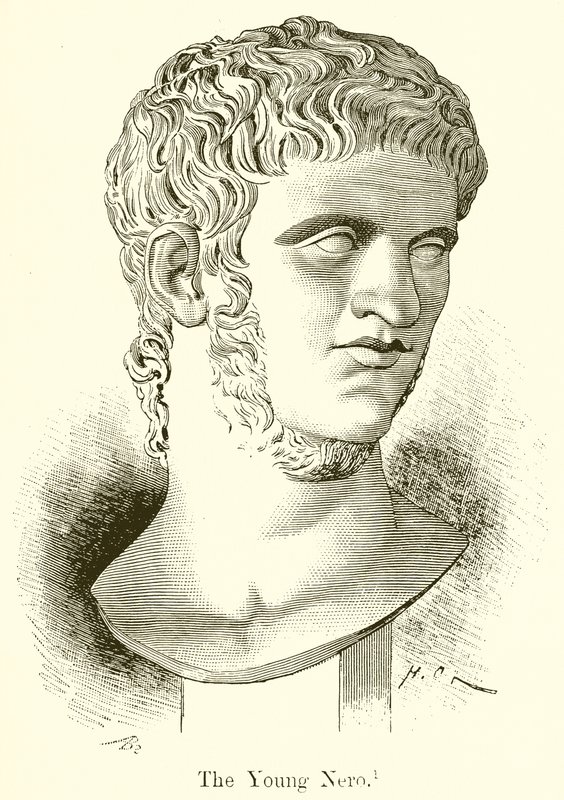 Młody Neron autorstwa English School