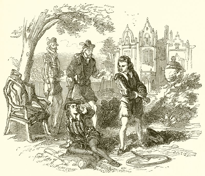 Młody Oliver Cromwell autorstwa English School