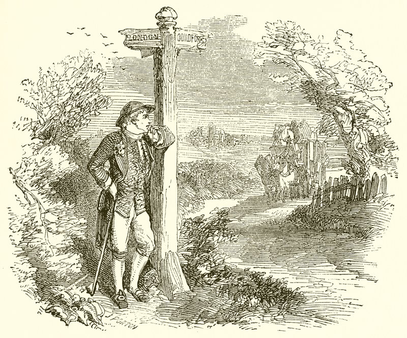 Młody William Cobbett autorstwa English School