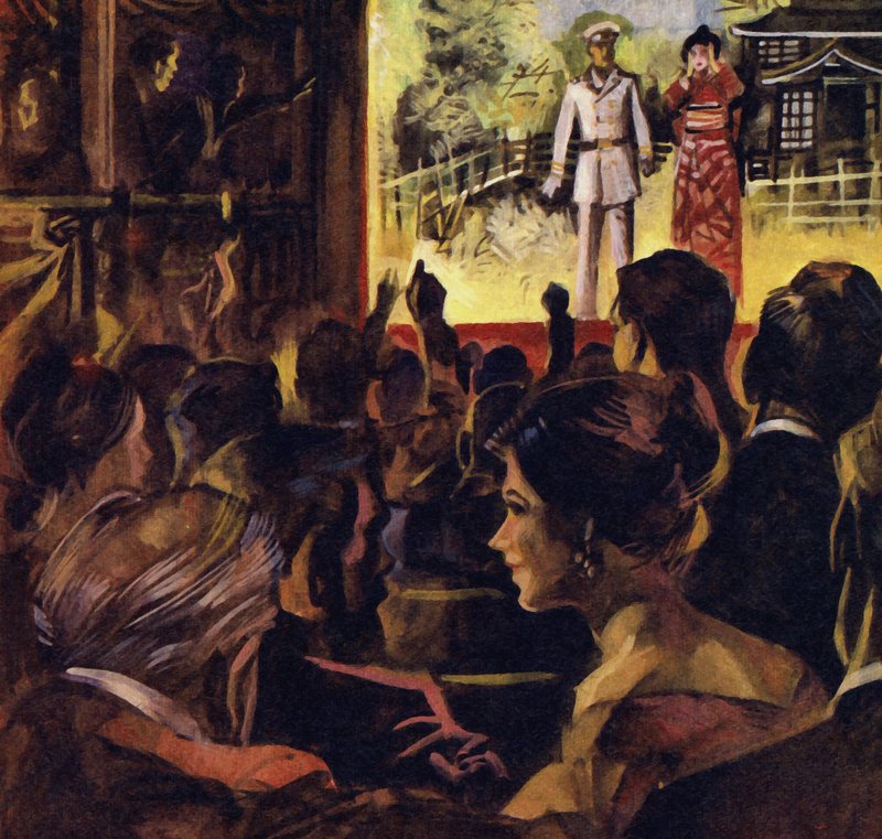 Publiczność krzyczała i syczała podczas debiutanckiego występu Madame Butterfly autorstwa English School