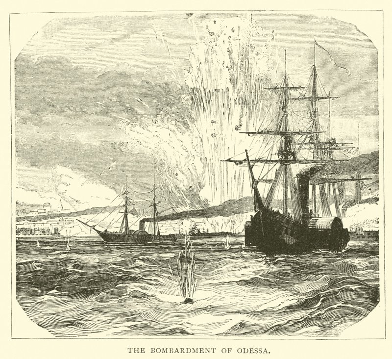 Bombardowanie Odessy autorstwa English School