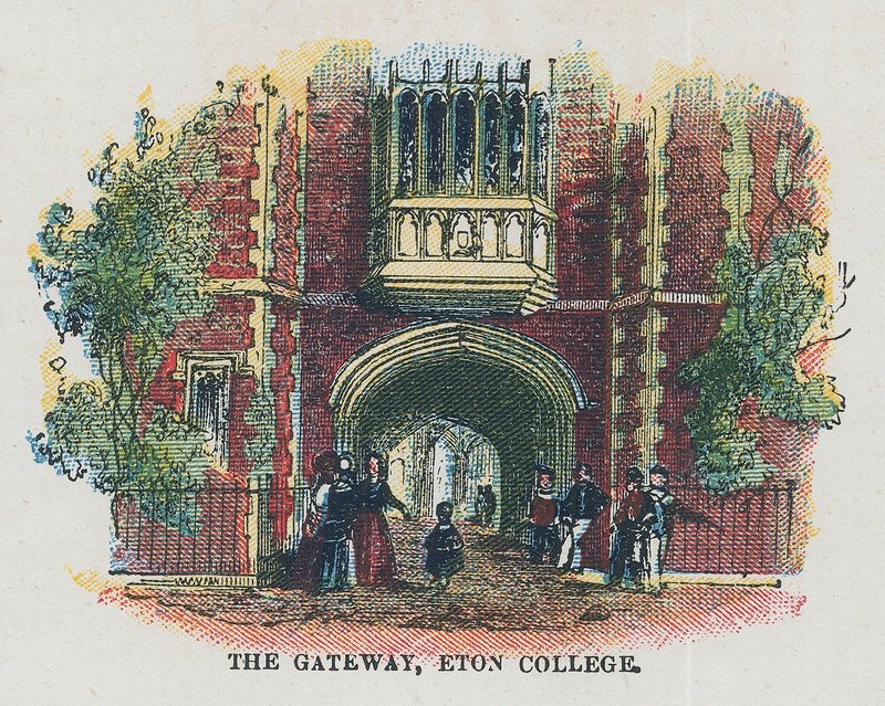 Brama, Eton College autorstwa English School
