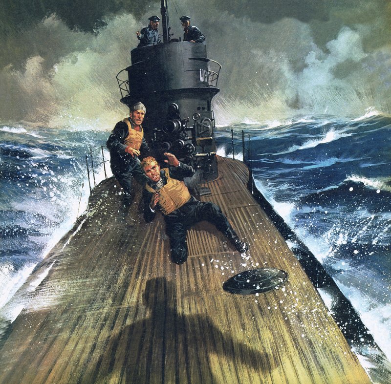 Nawiedzony U-boot autorstwa English School