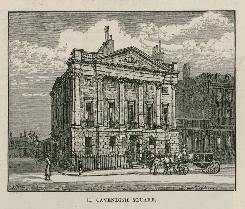 Dom Pana Szkota, Cavendish Square, Londyn autorstwa English School
