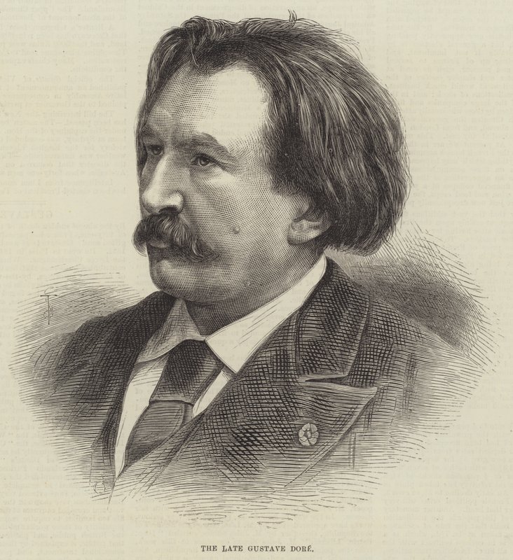 Nieżyjący Gustave Dore (grafika) autorstwa English School