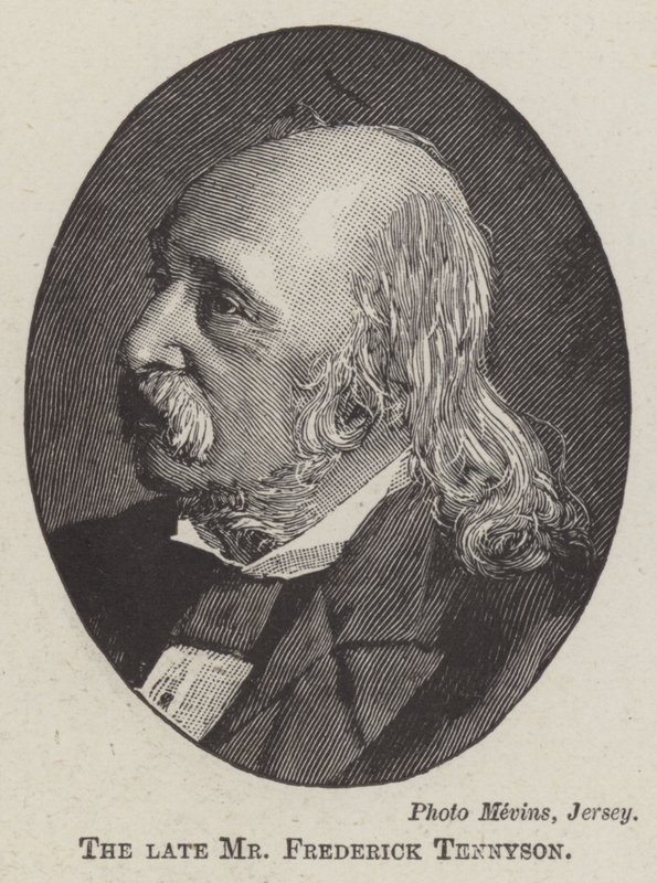 Nieżyjący już pan Frederick Tennyson (grafika) autorstwa English School