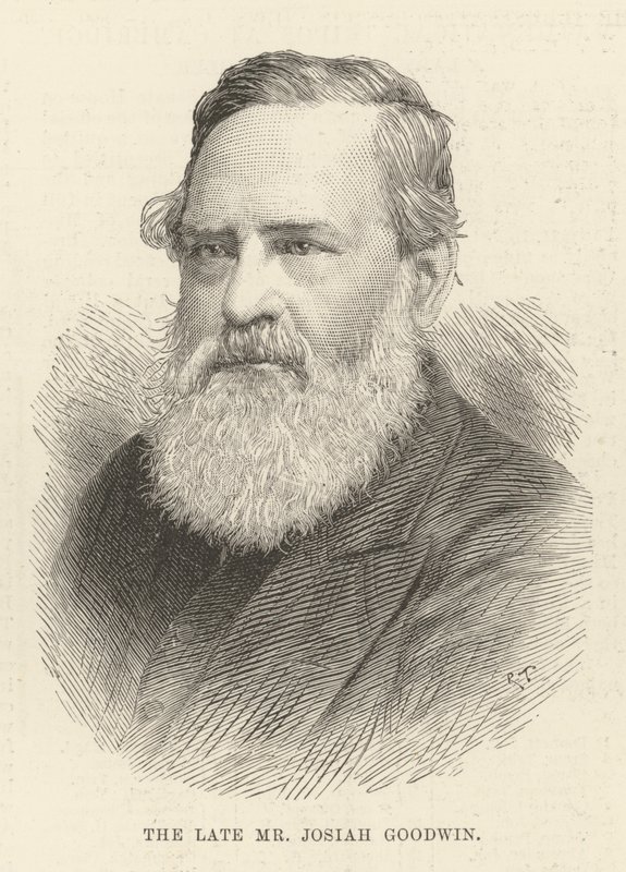 Nieżyjący Pan Josiah Goodwin (grafika) autorstwa English School