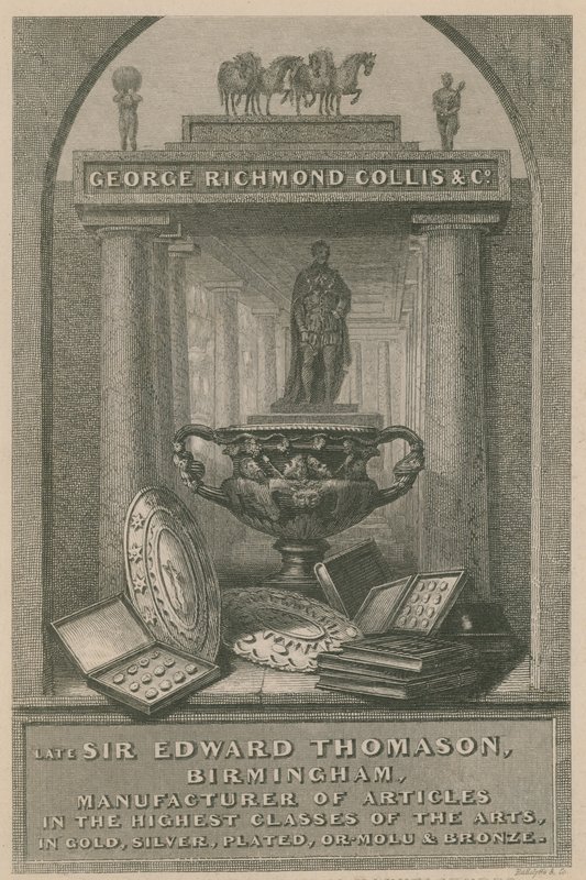 Nieżyjący już Sir Edward Thomason, Birmingham autorstwa English School