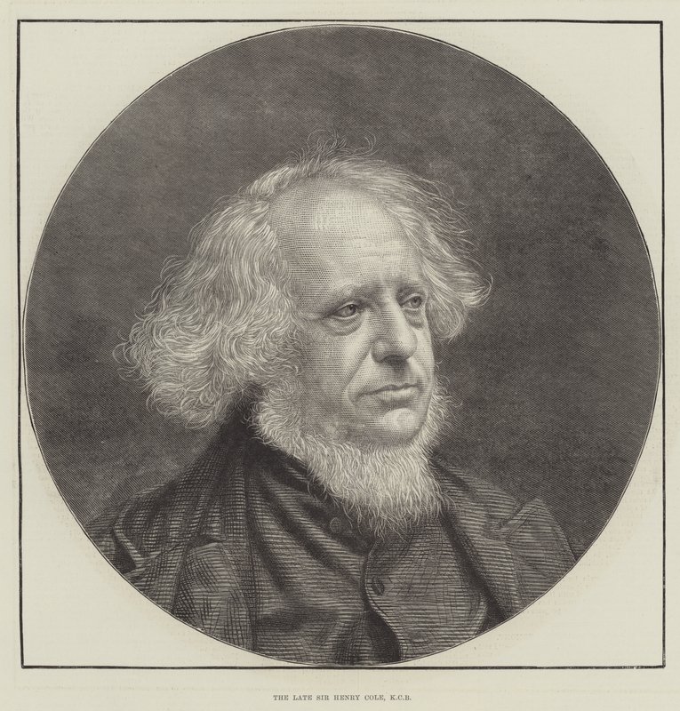 Nieżyjący już Sir Henry Cole, KCB autorstwa English School