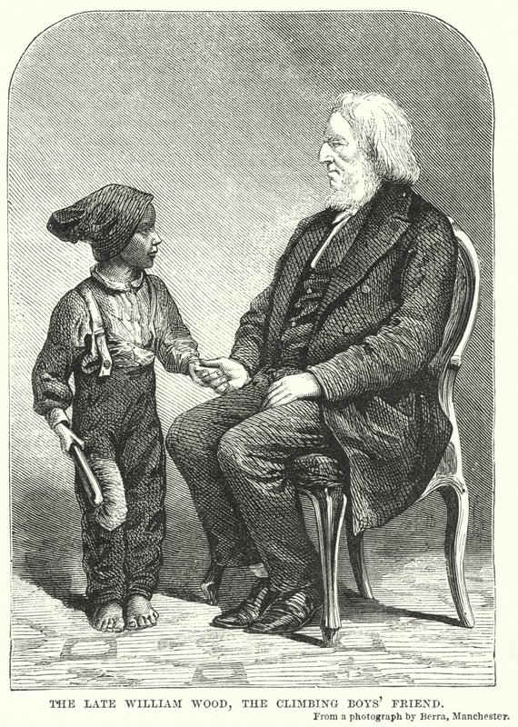 Nieżyjący już William Wood, Przyjaciel Wspinaczki (grafika) autorstwa English School