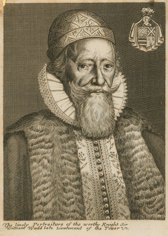 Żywy portret godnego rycerza Sir Williama Wadd autorstwa English School
