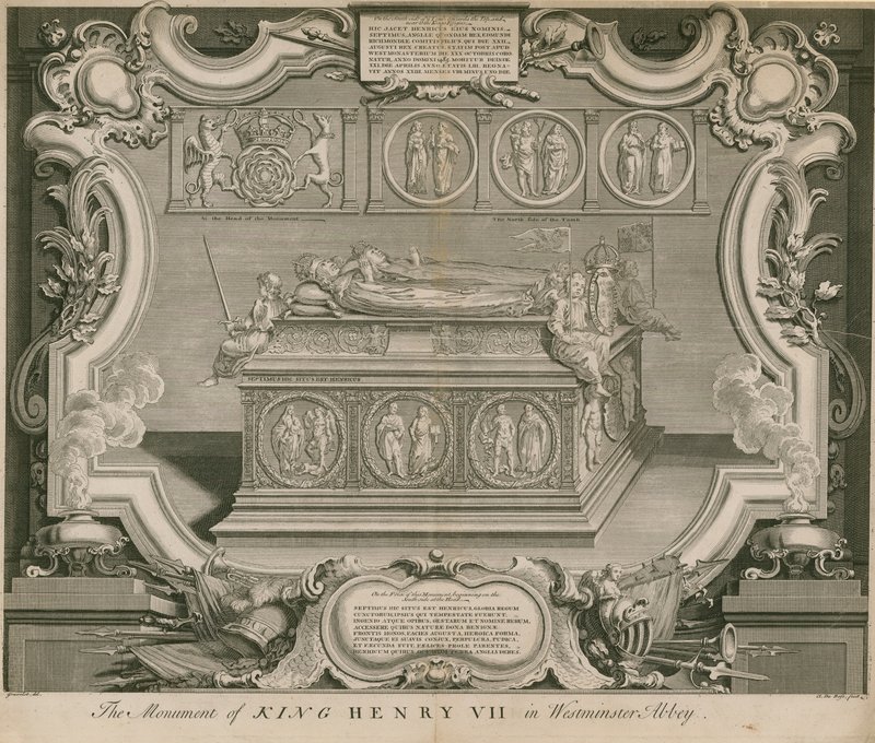 Pomnik króla Henryka VII autorstwa English School