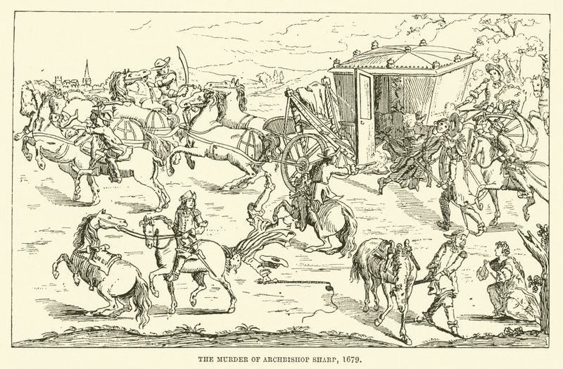 Morderstwo arcybiskupa Sharpa, 1679 autorstwa English School