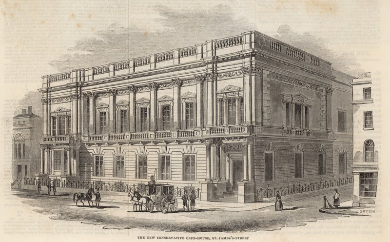 Nowy Conservative Club House, St James