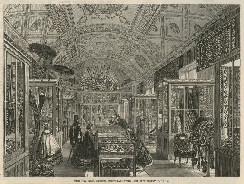 Nowe Muzeum Indii, Whitehall Yard, Londyn autorstwa English School