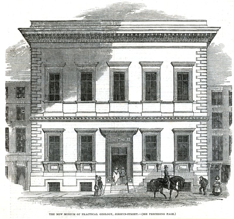 Nowe Muzeum Geologii Praktycznej, Jermyn Street, Londyn autorstwa English School