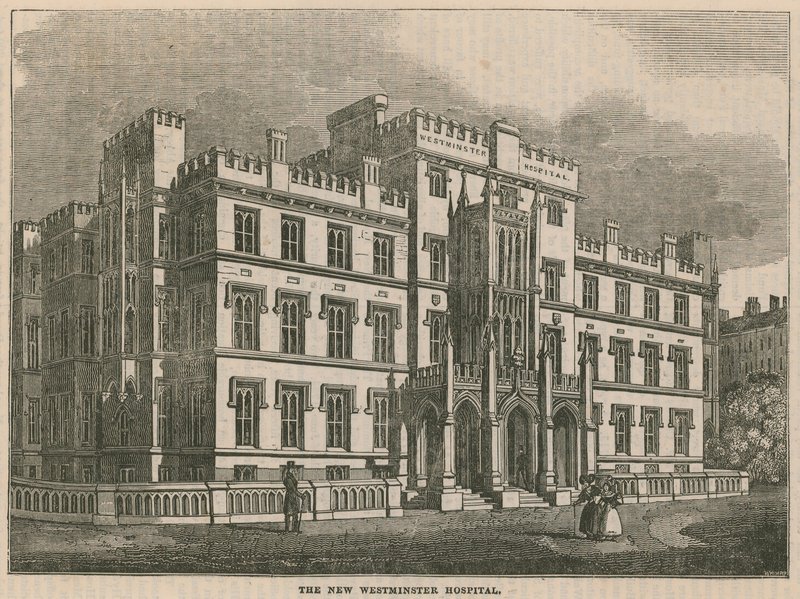 Nowy szpital Westminster autorstwa English School