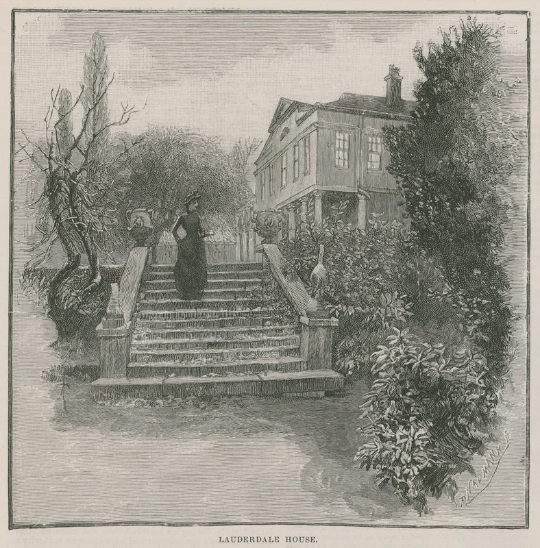 Nowy park publiczny w Highgate: Lauderdale House autorstwa English School