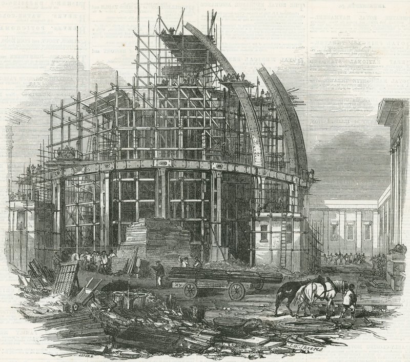 Nowa czytelnia w British Museum autorstwa English School
