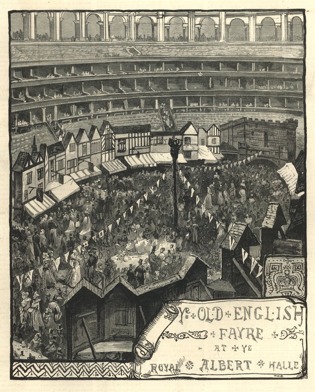 Stara angielska bajka w Royal Albert Hall autorstwa English School