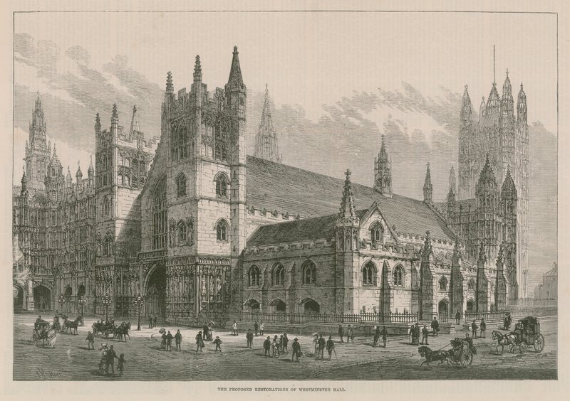 Proponowana renowacja Westminster Hall autorstwa English School