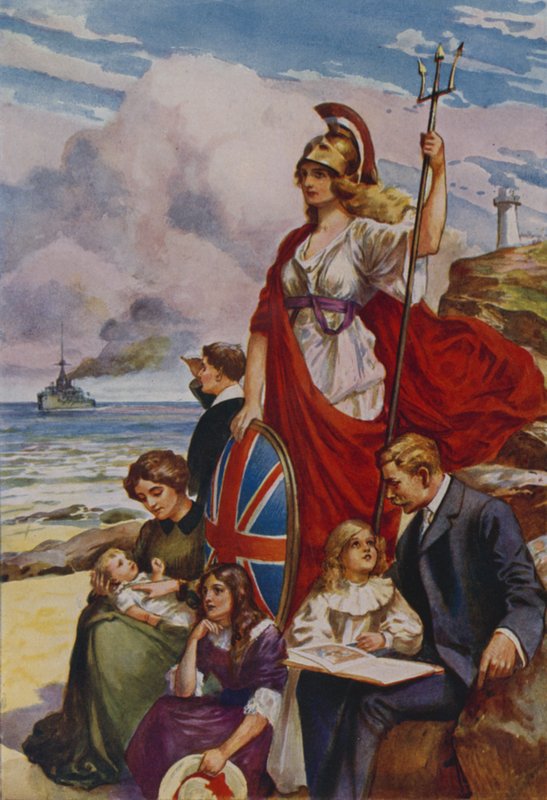 Dumne przedmurza Britannii autorstwa English School
