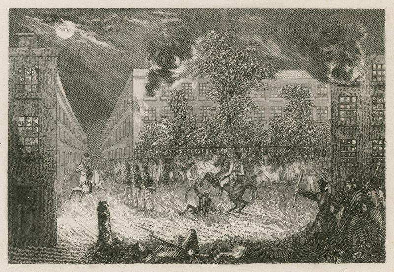 Zamieszki w Bristolu, 1831 r. autorstwa English School