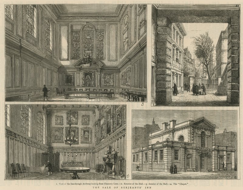 Sprzedaż Serjeants Inn autorstwa English School