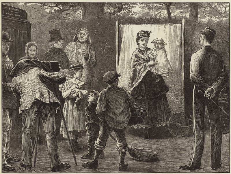 Podróżujący fotograf autorstwa English School