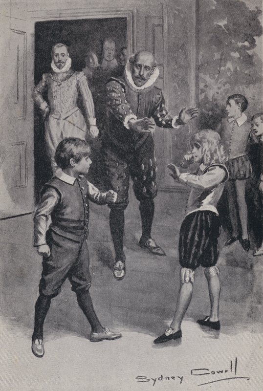 Dwóch chłopców autorstwa English School
