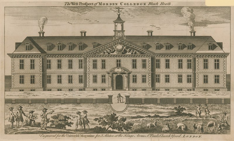 Zachodnia perspektywa Morden College autorstwa English School