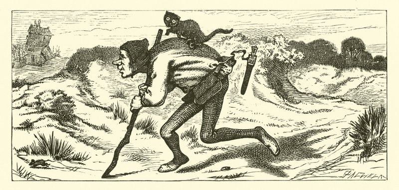 Był Crooked Man autorstwa English School