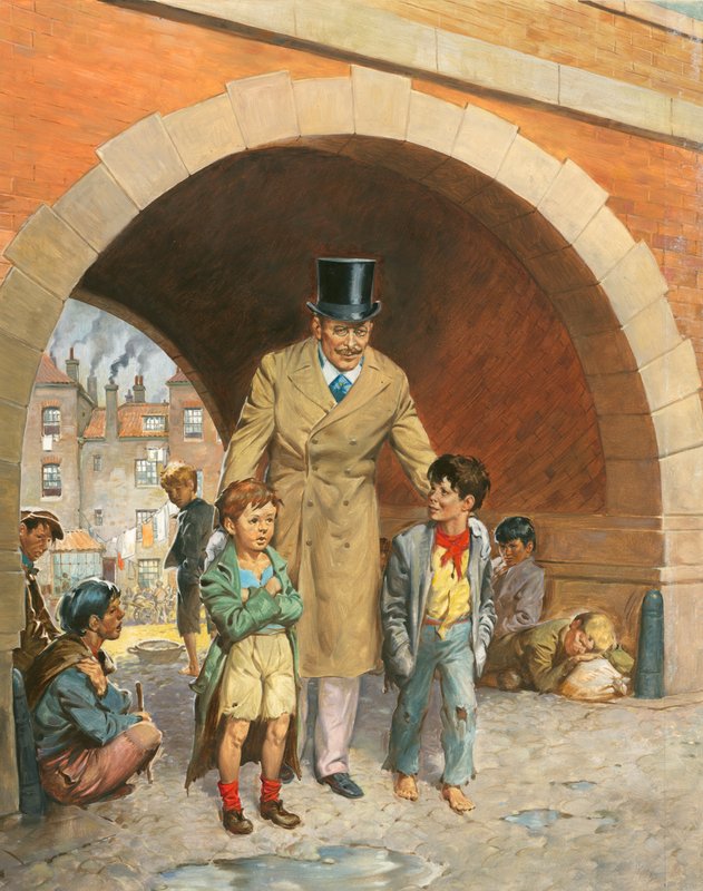 Thomas Barnardo: Mistrz ubogich autorstwa English School