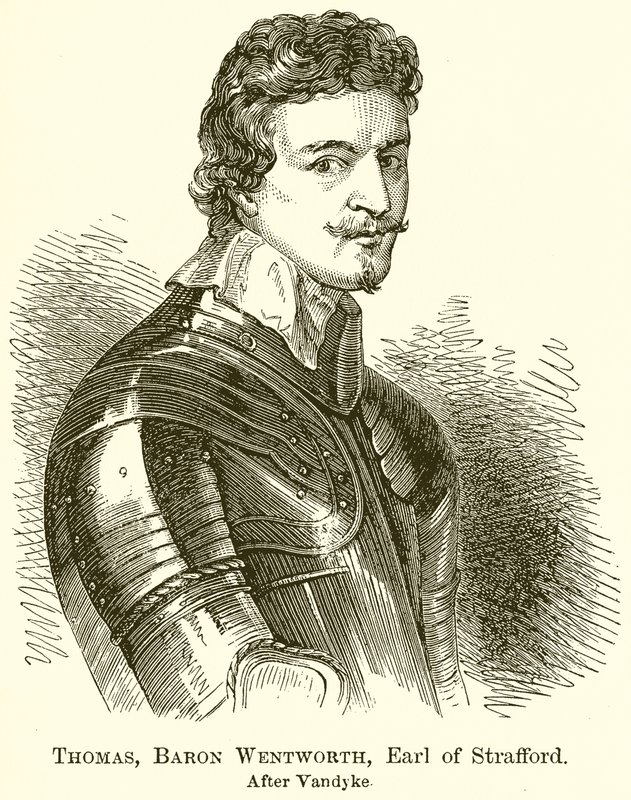 Thomas, baron Wentworth, hrabia Strafford autorstwa English School