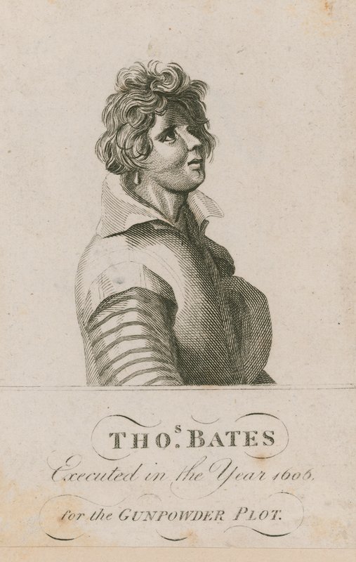 Thomas Bates, stracony w 1606 roku za spisek prochowy autorstwa English School