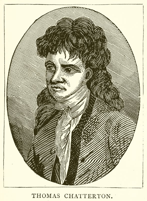 Thomas Chatterton autorstwa English School